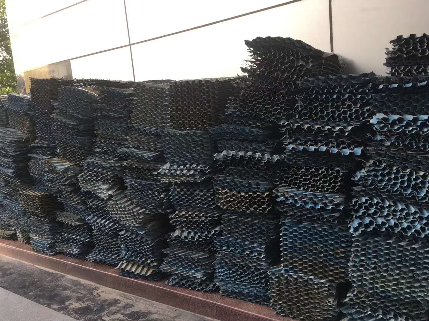 拆下的旧料